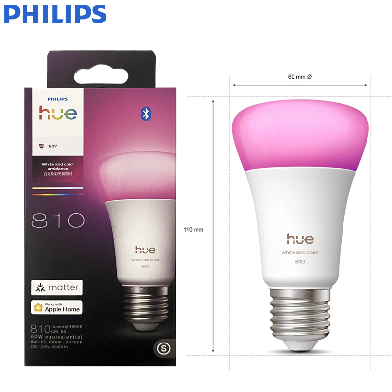 Philips Bulb Hue - Lâmpada LED Inteligente Philips Hue E27