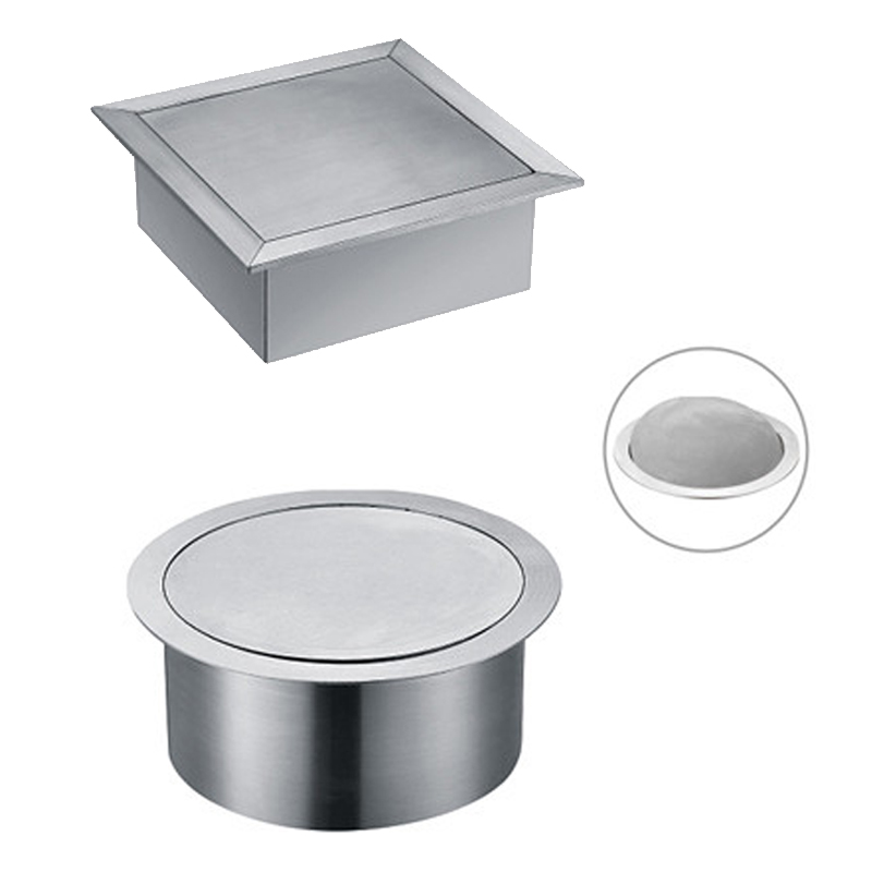 Compost Bin Countertop - 304 aço inoxidável bancada de cozinha