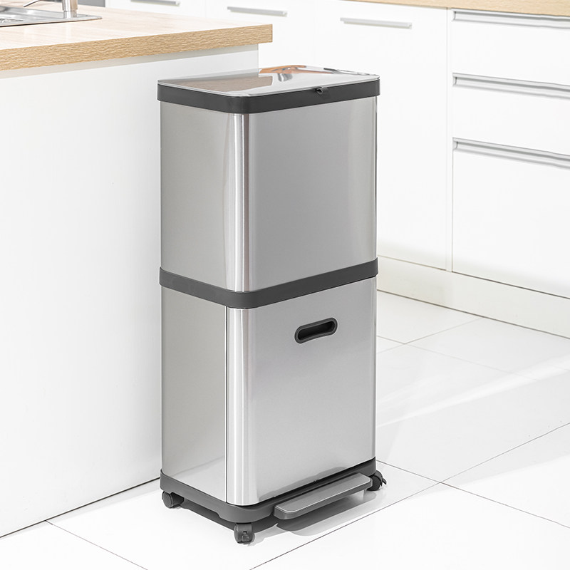 Lixeira de Aço Inoxidável com  - Compost Bin Countertop avaliação e preço