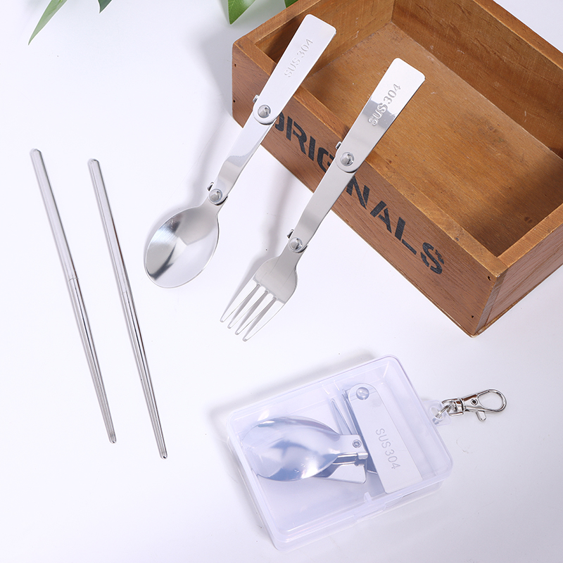 Conjunto de talheres portáteis - Bamboo Cutlery Travel avaliação e preço